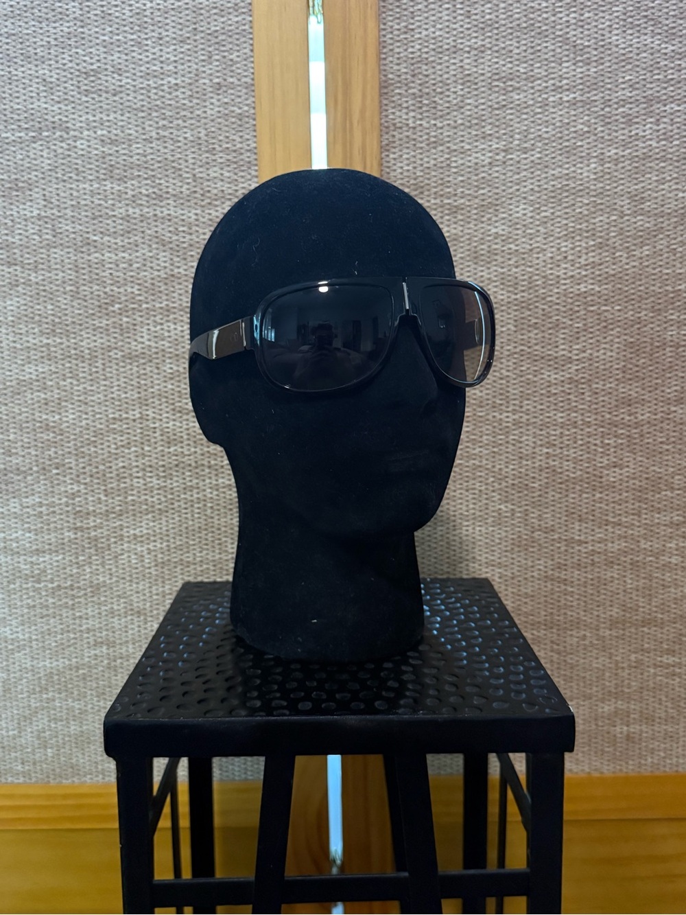 Dior Dark Brown Oversized Foldable Shield Sunglasses